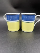 Wedgwood The Tuscany Collection Mugs Porcelain Set of 2