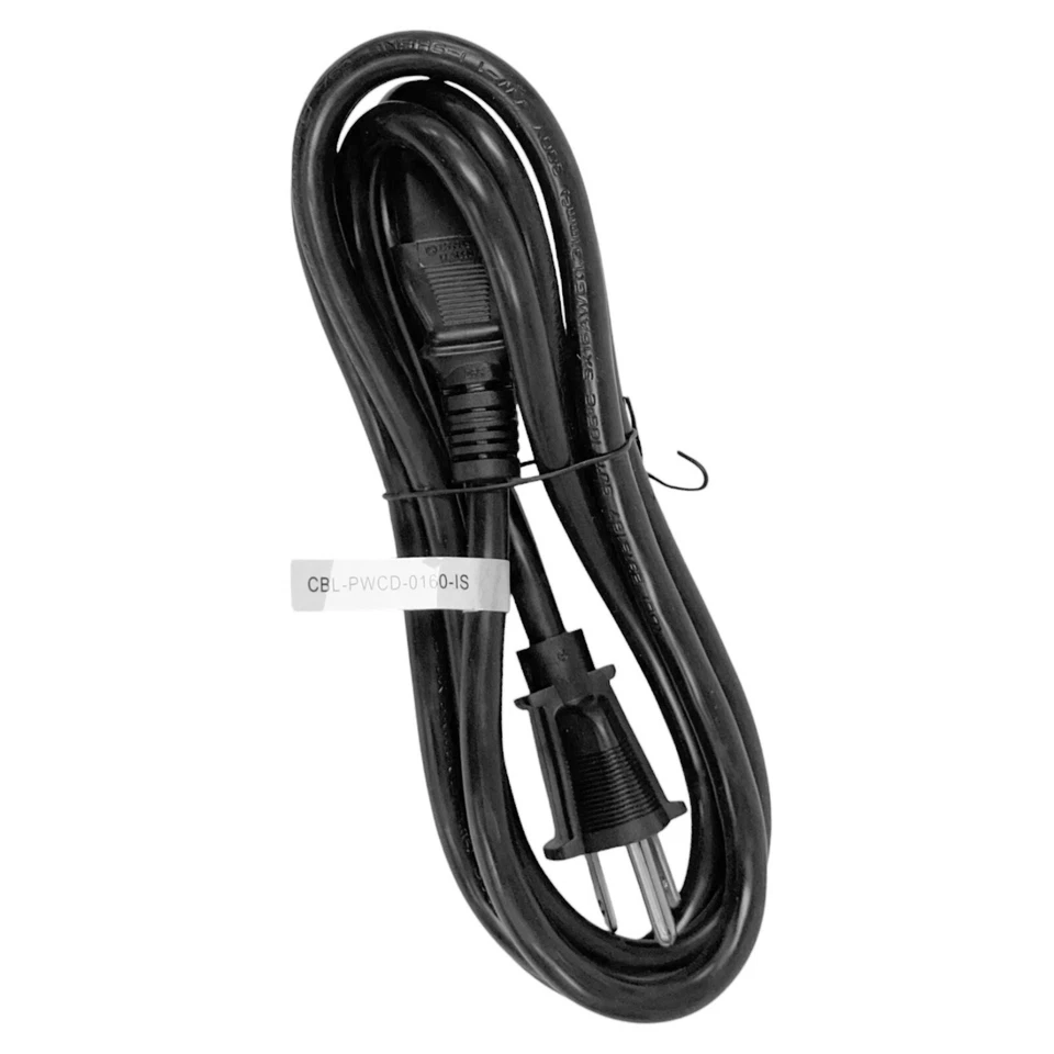 120V Power Cord NEMA 5-15P Male to IEC 60320 C13 Female 6ft CBL-PWCD-0160-IS - Image 2 of 4