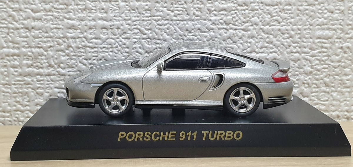 Porsche 911 993Turbo 996 ミニカー 3台セット Kyosho 1/64 Porsche collection 911 GT3 996 yellow diecast