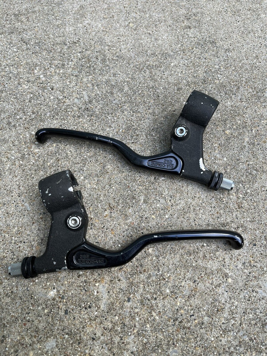 Paire De Leviers De Frein Dia-Compe BMX Vintage – Noir – Old School – Années 90