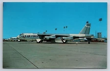 Military Aviation Postcard B-52 Stratofortress SAC Bomber HB3