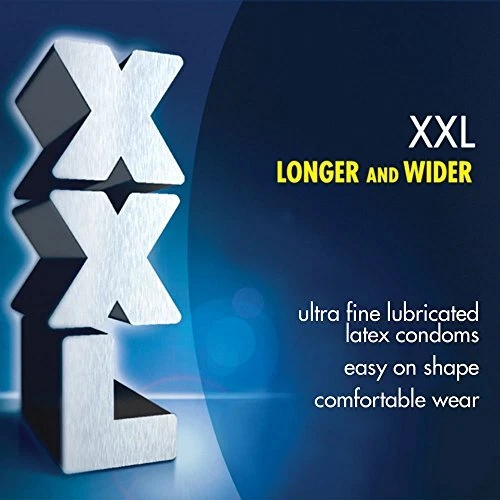 Condón Durex clásico más largo y ancho condones de látex natural, 3 unidades Foto 2 de 3