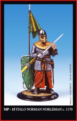 Figurine Historique Friul Modellismo 54mm - MP-16 Siculo Norman Guardsman 1180