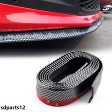 Spoiler Adesivo Universale Carbonio Tuning Samurai Protezione Paraurti Gomma 2,5