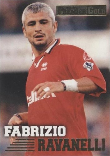 1995-96 Panini Calcio cards 1996 # 132 Fabrizio Ravanelli Italy