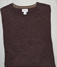Mens Old Navy Long Sleeve Burgundy Crewneck Sweater Size XL - NICE