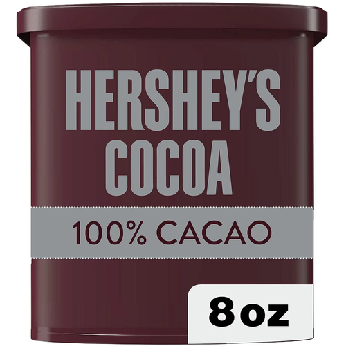 Hershey,S Natural Unsweetened Cocoa Powder Can, 8 Oz
