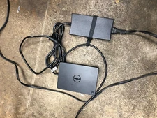 Used Dell K17A001 K17A WD15 USB-C Docking Station  w/130W Adapter LA130PM131