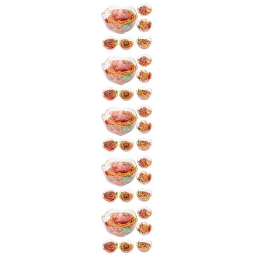 5 Pieces Simulation Food Model Child Artificial Noodle Prop Fake Decor - Zdjęcie 10 z 12