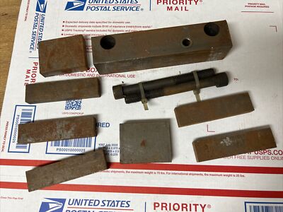 Vintage Machinist Pinning Jig & Rectangle Gage Blocks