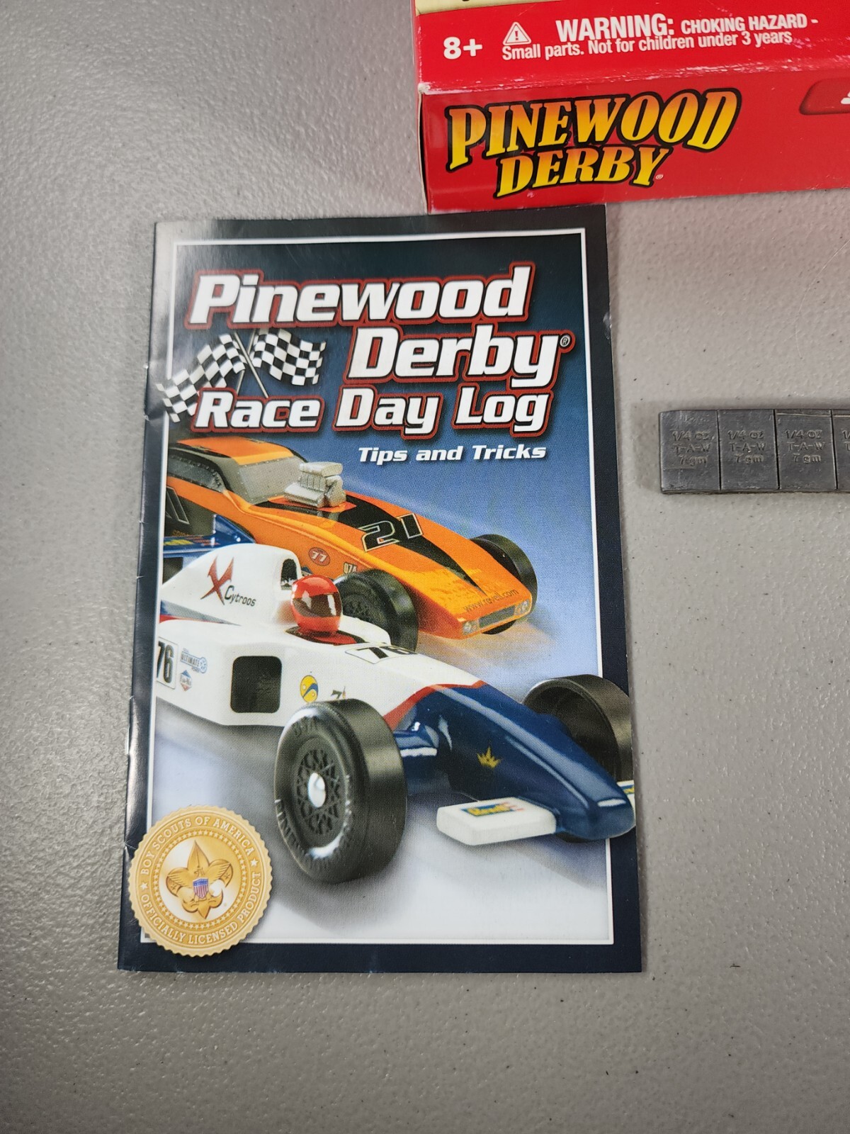 Revell Pinewood Derby Scale Set Boy Scout Licensed. RMXY9647