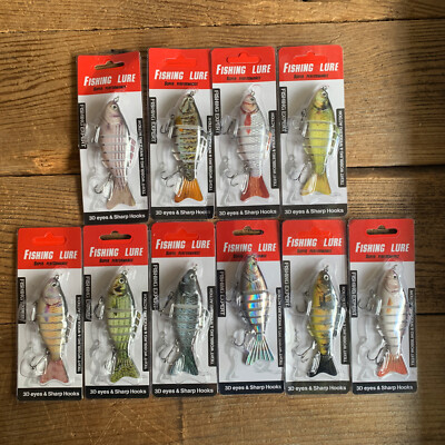 cheapest fishing lures Sougayilang Large Hard Bait Minnow VIB Lure with Treble Hook Life-Like Swimbait Fishing Bait Popper Crankbait Vibe Sinking Lure for Bass Trout Walleye Redfish : Sports & Outdoors Multiple proven colors available. H2O XPRESS 8 lb tribal necklace Carry Box Options::181214