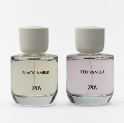 ZARA Red Vanilla Black Amber x 90ml Duo Set EDT Spray