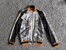 Gucci Women's Authentic Silk Animal Print Bomber Jacket Size 38 It / Xs / 6 Uk