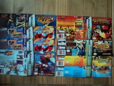 Bundle of Gameboy Advance Megaman Custom Made Covers to fit DS boxes
