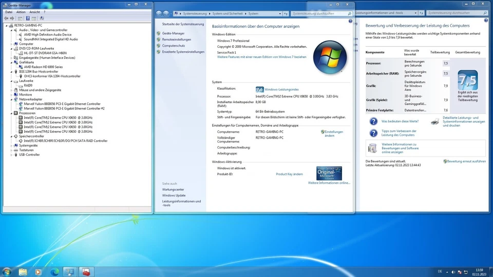 Gaming PC - INTEL EXTREME - ASUS ROG RAMPAGE FORMULA - DDR2 OCZ REAPER - ASUS GK - Bild 3 von 4