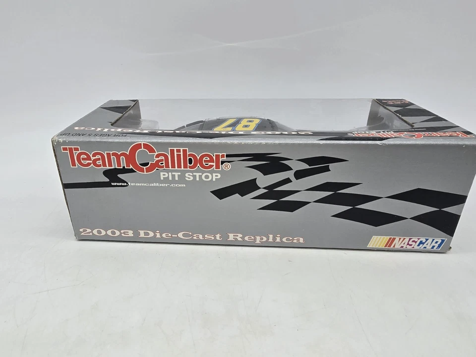 Team Caliber Pit Stop 2003 NASCAR #87 Kyle Busch-Ditech.com Chevy 1:24 Die Cast Foto 4 de 4