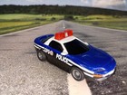 TYCO Batman Gotham Police Car Blu/Wht 440x2 Chassis  — photo 10