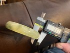 Jade bangle 59mm inside uncertified rounded inside polished nice ping cool touch — photo 5
