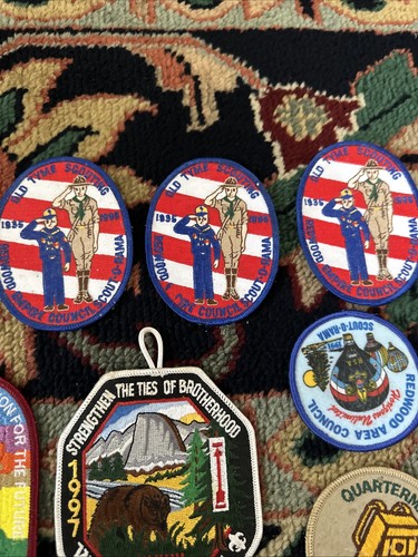 VINTAGE BOY SCOUTS PATCHES LOT 21 PCS - Picture 7 of 7