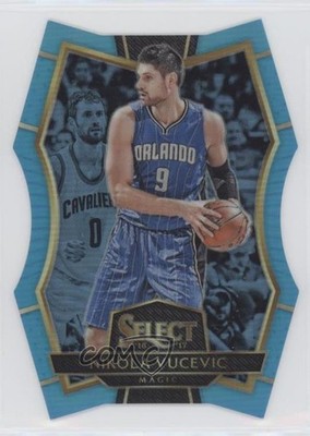 2016-17 Panini Select Premier Level Blue Prizm 9/199 Nikola Vucevic #107 05vf