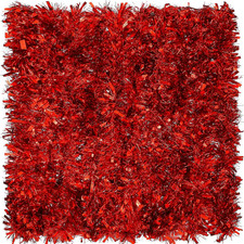 39.4 Feet Red Christmas Tinsel Garland Metallic Twist Garland Shiny Hanging Orna