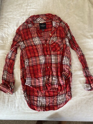 American Eagle Outfitters Women’s Boyfriend Fit Shirt Size Xs