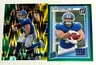 Cam Skattebo 2025 Select #195 Green Yellow Donruss Optic Green Prizm Rated RC