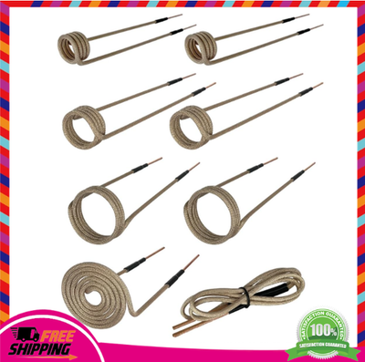 #ad #ad Solary 8PCS Magnetic Induction Heater Coil Kit 7 Fixed 1 Free Forming Coil $49.45