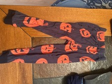 Spooky pumpkin kids size 2 T pants ,funny Halloween holiday