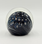 Nancy Freeman American Art Glass Paperweight Modern Millefiori Design — photo 2