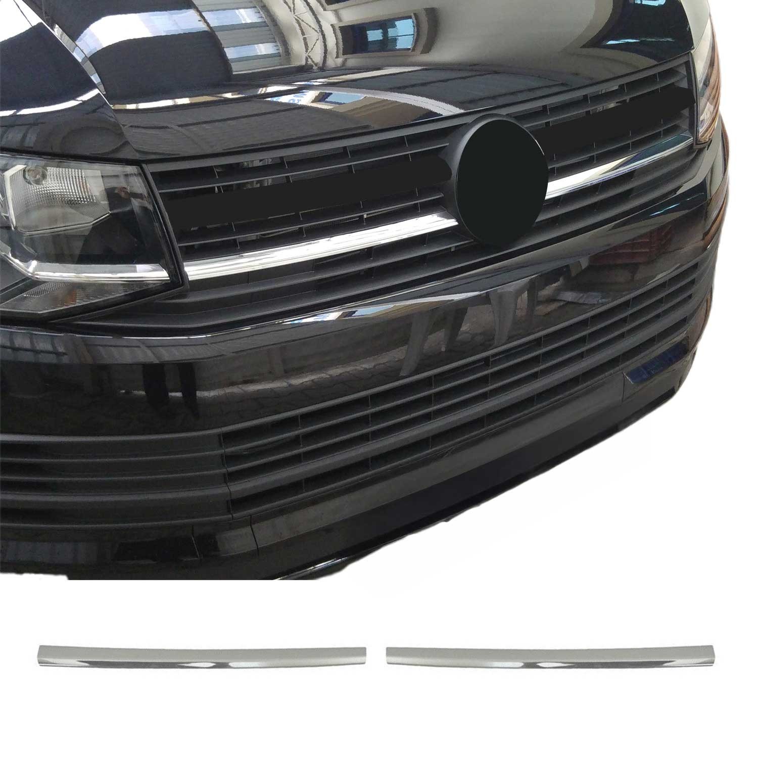 Baguette Chromée Calandre VW T6 Transporter 2015-2019 Finition Haute