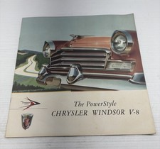 1956 Chrysler V-8 Windsor Nassau Newport Car Dealer Showroom Sales Brochure