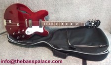 EPIPHONE RIVIERA 2022 SPARKLING BURGUNDY ROSE...