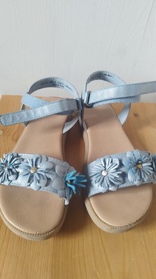 Sandalen Mädchen, Schuhe, Hellblau, Gr. 32
