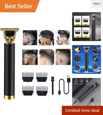 USB Charging Cordless Hair Trimmer for Men - Versatile Grooming & Trimming Tool