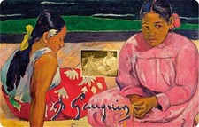 Paul Gauguin Tahitian Women on the Beach 1/1000 oz Gold