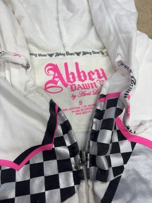 RARE VINTAGE ABBEY DAWN SKULL ZIP UP HOODIE | eBay