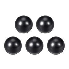 5Pcs Thermoset Ball Knob M8 Female Threaded Machine Handle 25mm Diameter Black