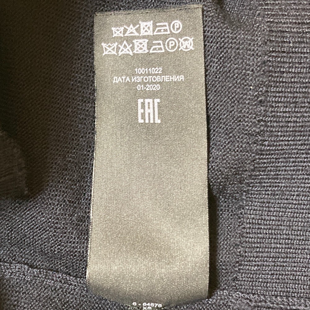 TORY BURCH Wool Knit Cardigan, XS, Navy Women USED thumbnail 7