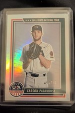2022 Panini USA Baseball Stars & Stripes - Carson Palmquist #24 Holo Silver /80