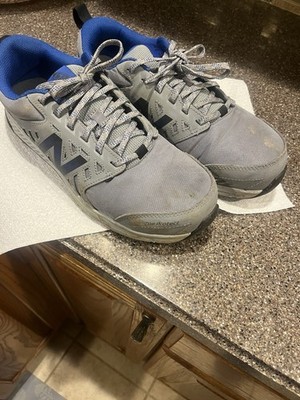 New Balance MID412 Men s Low Top Lace-Up Athletic Sneakers Gray/Blue Solid