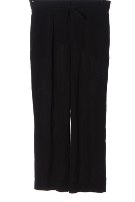 ELEMENTS ESCADA Stoffhose Damen Hose Gr. DE 40 schwarz Casual-Look