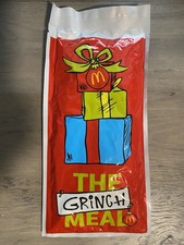 Limited Edition Christmas Grinch Socks McDonald s Meal 2025 Mystery