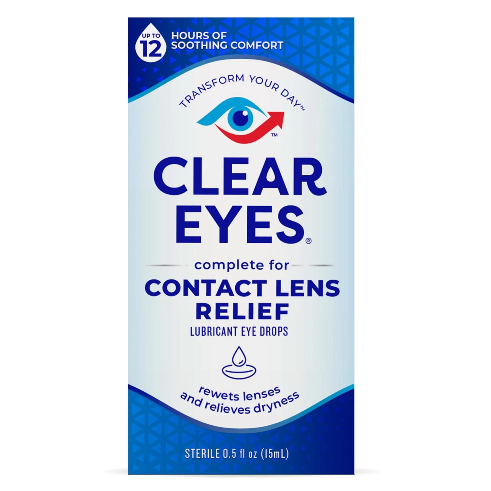 Clear Eyes Contact Lens Relief Eye Drops