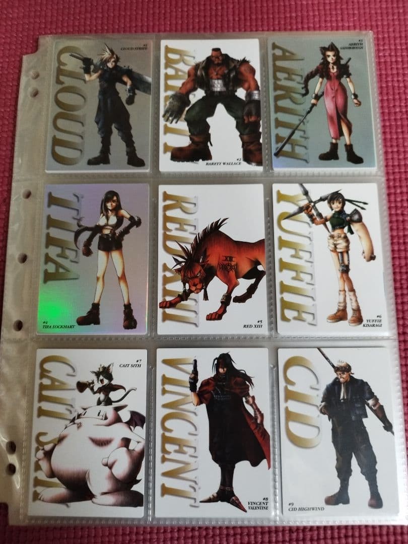 FF7 Final Fantasy VII Carddass Masters First Edition Full Complete 139 Set FS JP