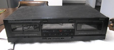 VINTAGE ONKYO TA-W100 DOUBLE CASSETTE DECK - WORKING FINE