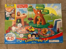 A-Z Learning Alphabet Animal Zoo Fisher-Price Little People Accessories In Box