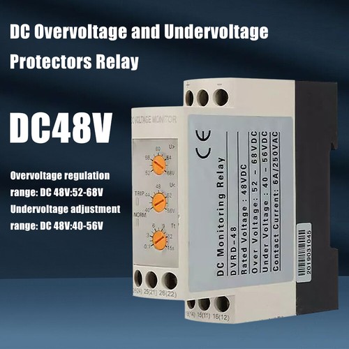 DVRD 12V/V24/36V/48V Low Voltage Surge Protection Relay over/under voltage - Afbeelding 33 van 33