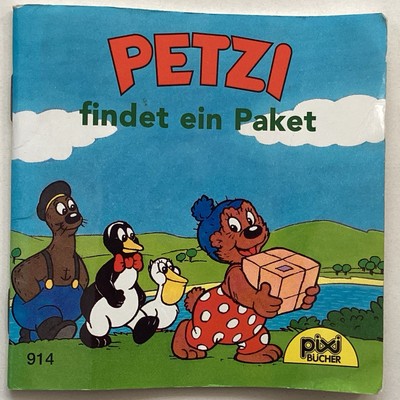 Pixi - 914 - PETZI findet ein Paket - 1. Auflage von 1998